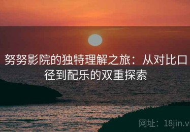 努努影院的独特理解之旅：从对比口径到配乐的双重探索