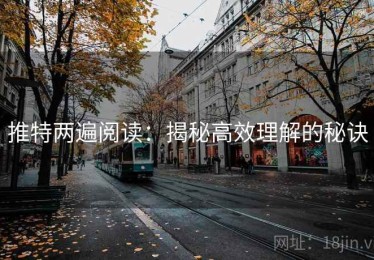 推特两遍阅读：揭秘高效理解的秘诀
