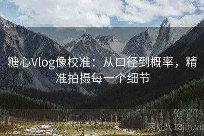 糖心Vlog像校准：从口径到概率，精准拍摄每一个细节