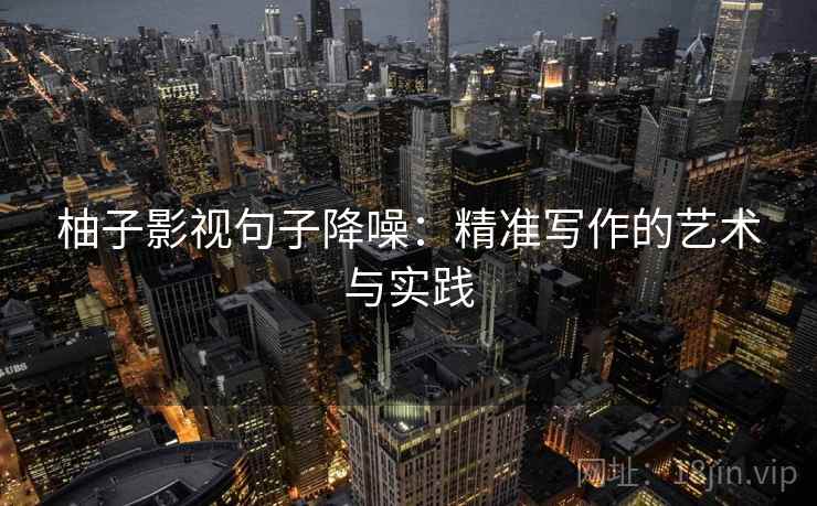 柚子影视句子降噪：精准写作的艺术与实践