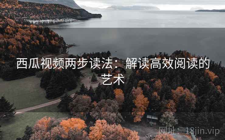 西瓜视频两步读法：解读高效阅读的艺术