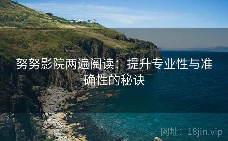 努努影院两遍阅读：提升专业性与准确性的秘诀